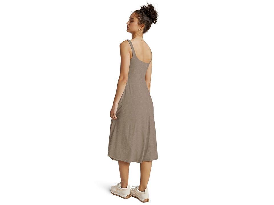 Beyond Yoga Featherweight At The Ready Square Neck Dress (Birch Heather) Women's Clothing Product Image