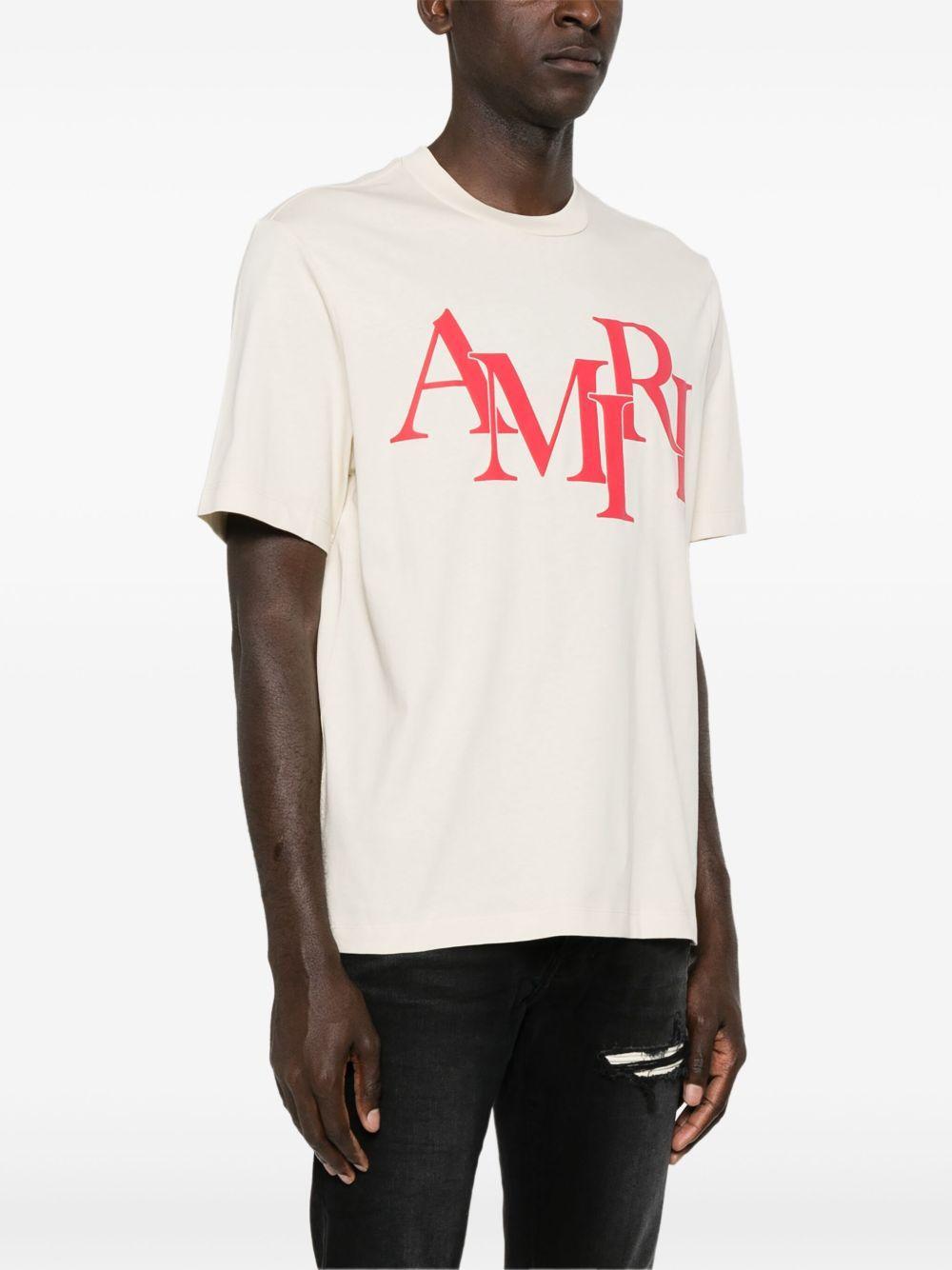 logo-print cotton T-shirt Product Image
