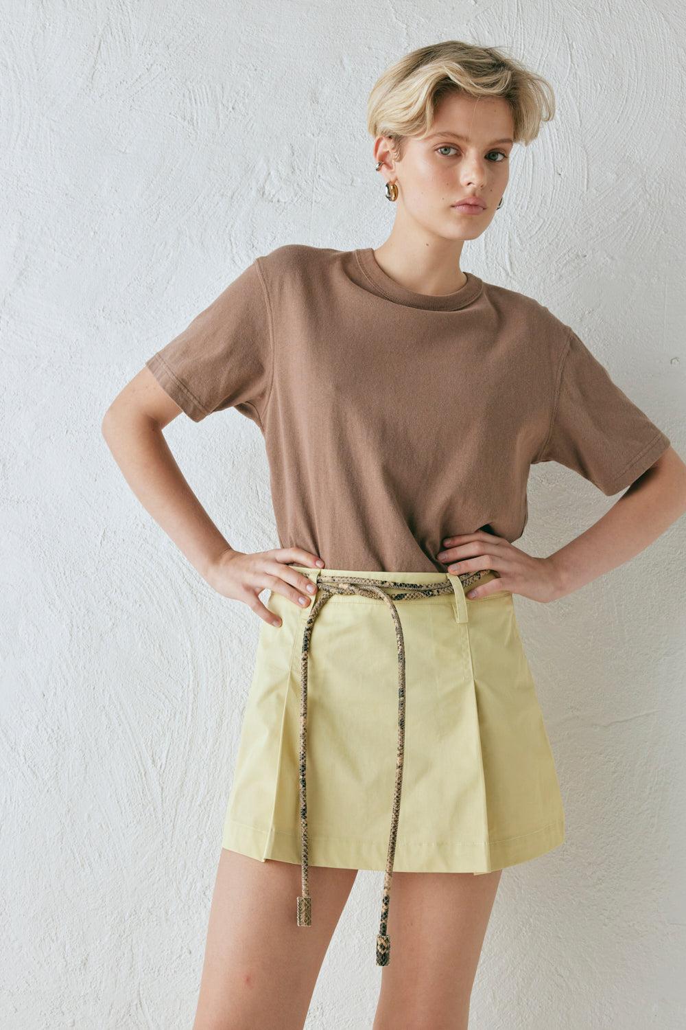 Dom Mini Skirt Butter Product Image
