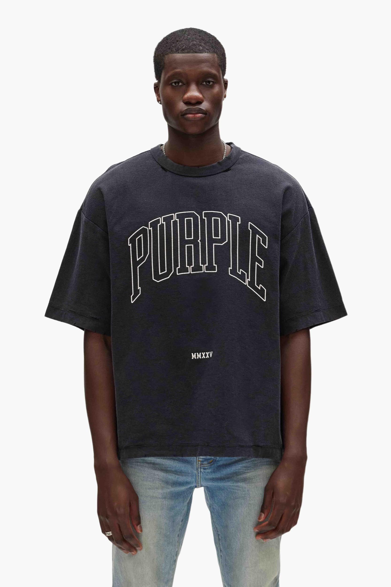 Arched Outline Tee Male Product Image