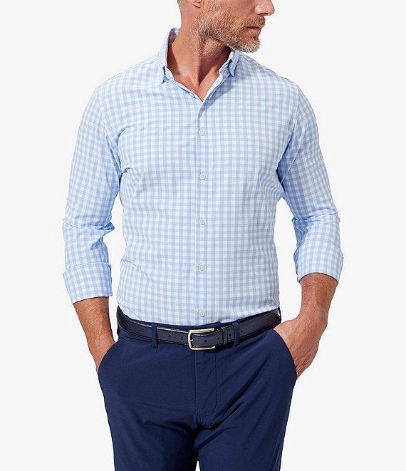 Mizzen+Main Leeward Gingham Performance Stretch Long-Sleeve Woven Shirt Product Image