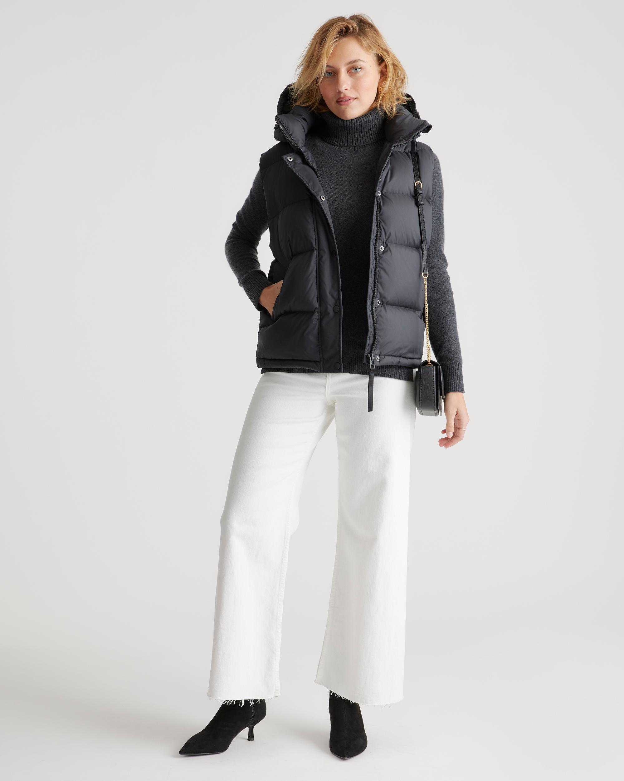 Quince | Women's Responsible Down Puffer Vest Recycled Polyester Product Image