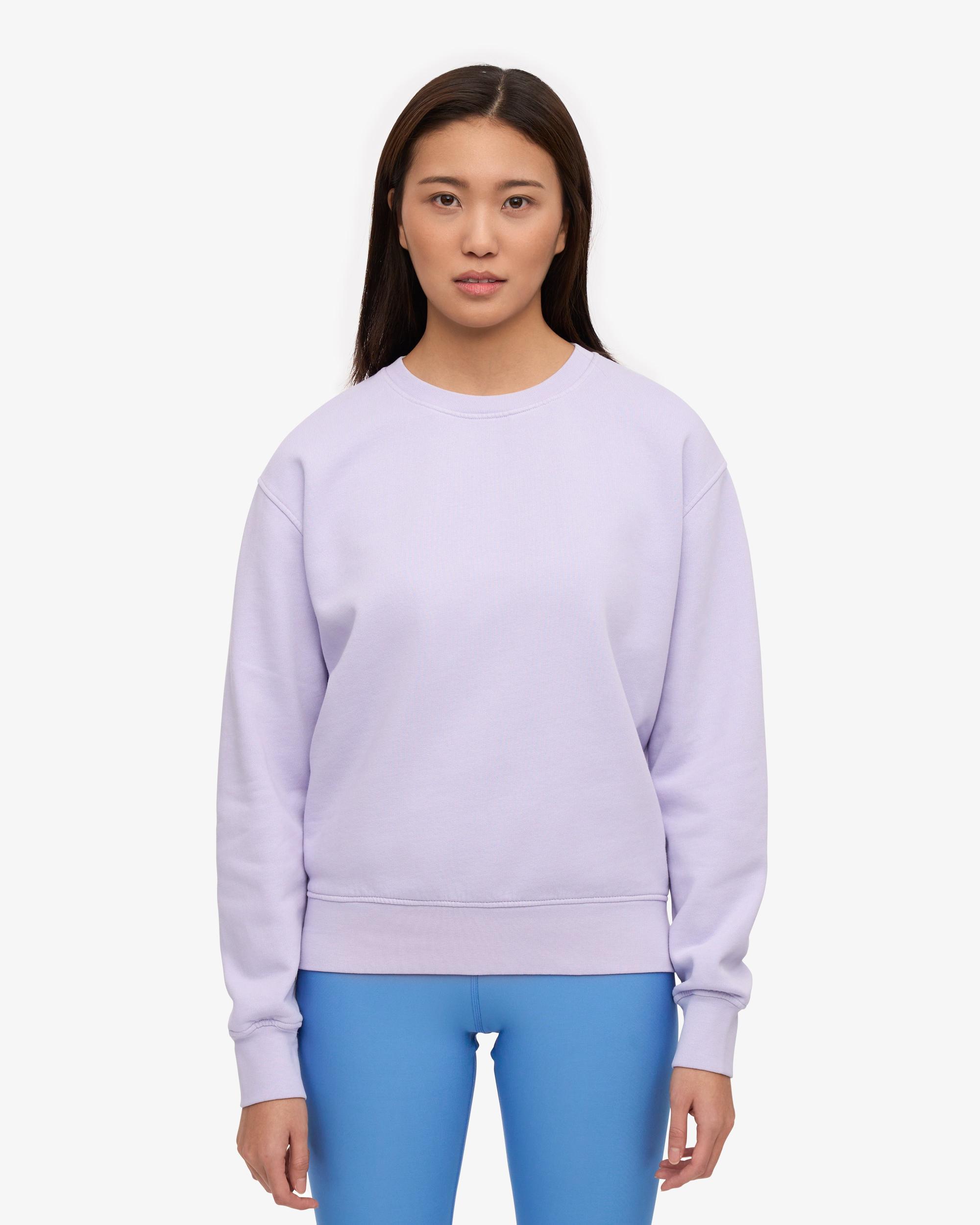 Women Classic Organic Crew - Soft Lavender Product Image