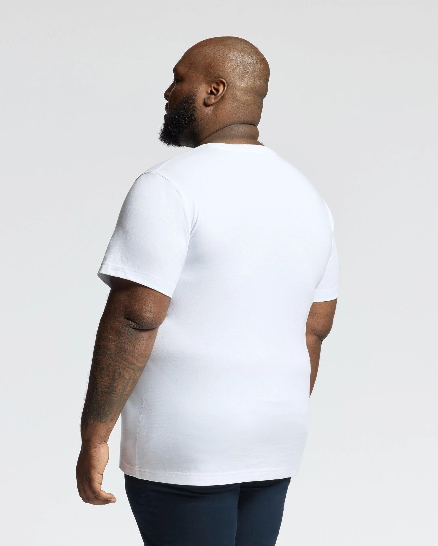 MENS BIG AND TALL CLASSIC CREW NECK TEE - B9U014CRPC Male Product Image