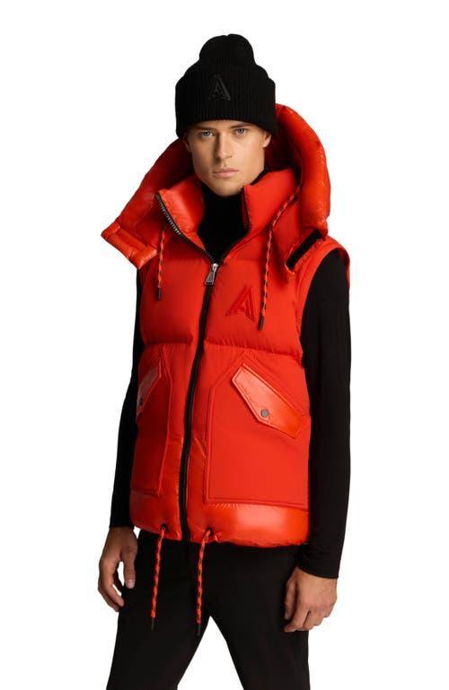 Alpenhaus Megeve Unisex 2-In-1 Relaxed Fit Puffer in Safety Orange at Nordstrom, Size Medium Product Image