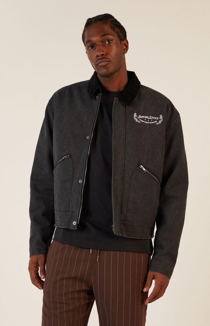 Men's Sapphire Lounge Cropped Gas Jacket Product Image