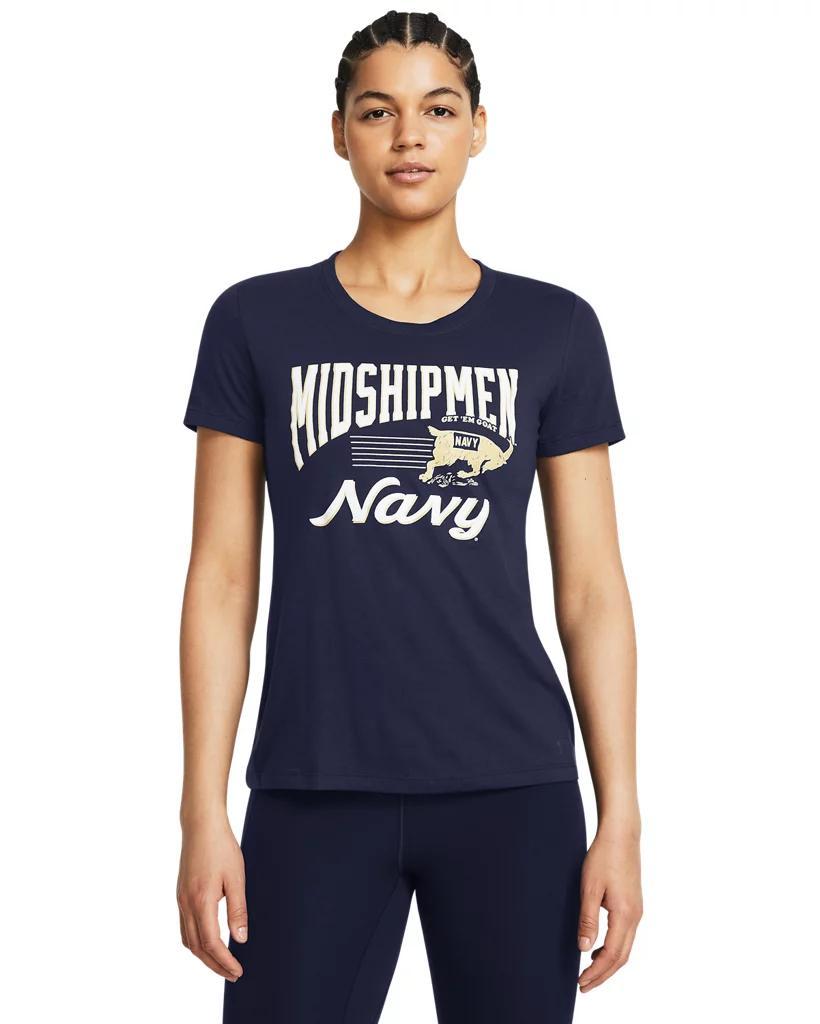 Women's UA Performance Cotton Collegiate Short Sleeve Product Image