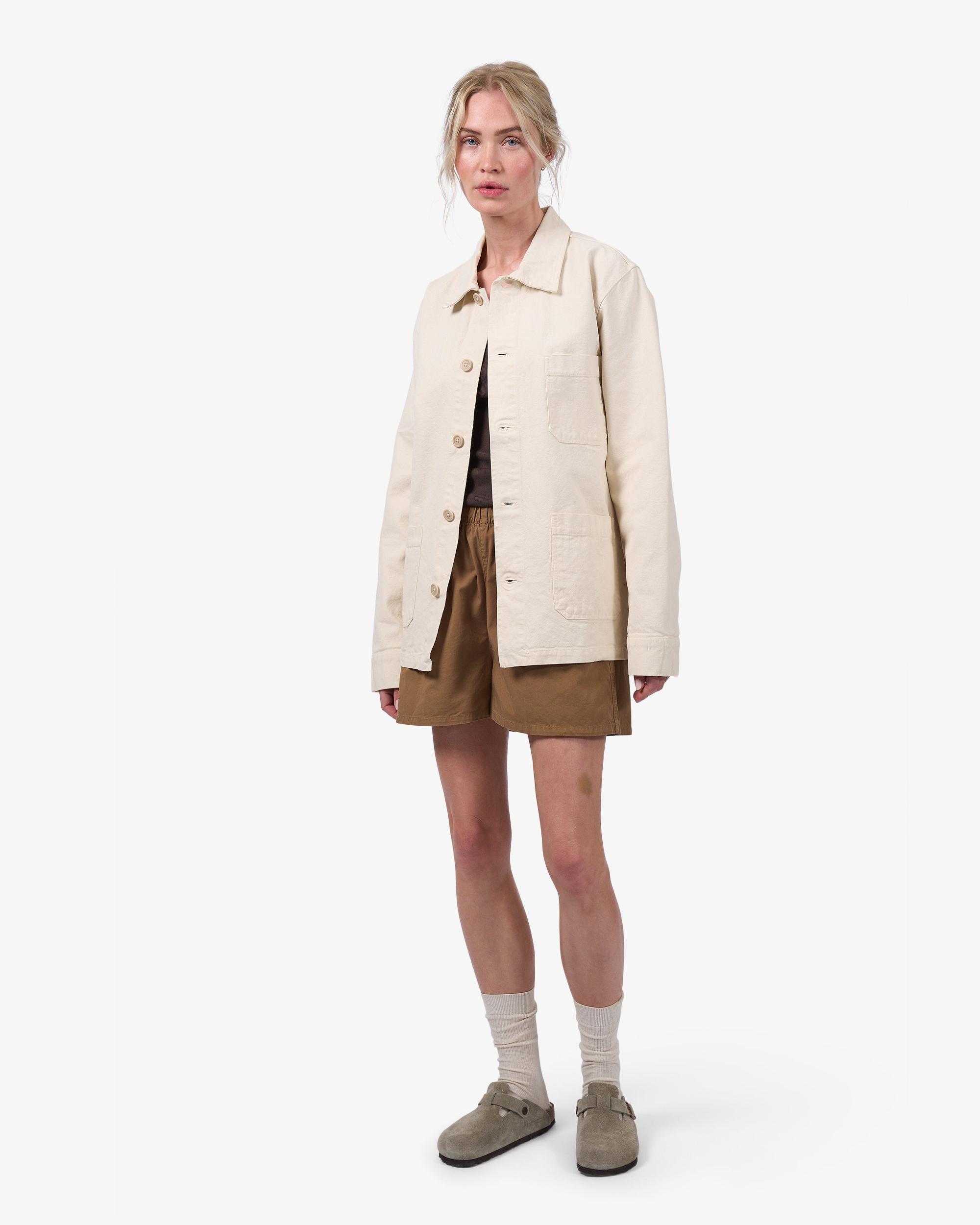 Organic Workwear Jacket - Seaside Blue Product Image