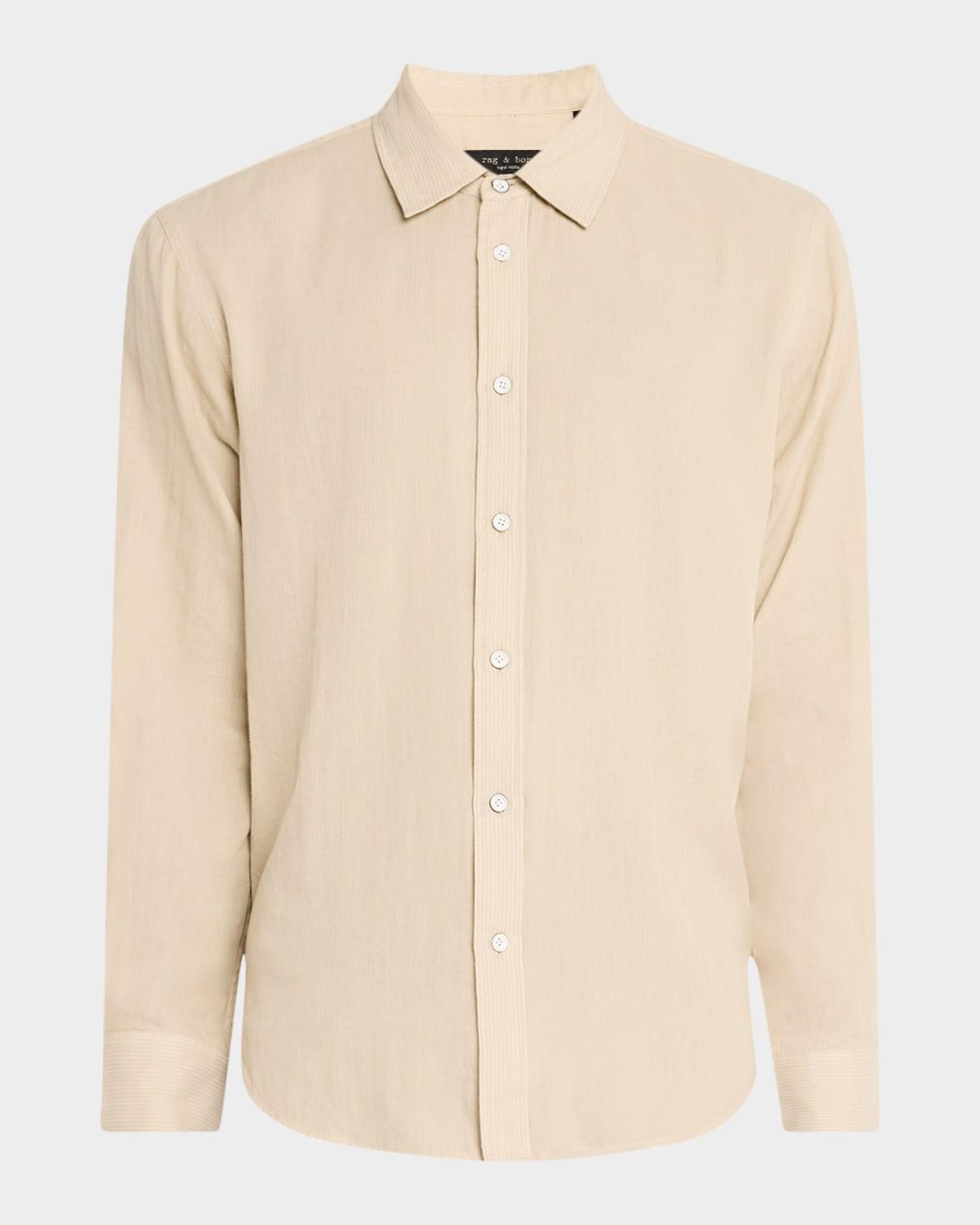 Mens Finch Gauze Striped Dress Shirt Product Image