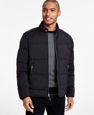 Calvin Klein Mens Stretch Medium Weight Moto Jacket Product Image