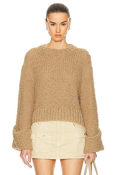 Open Stitch Knit Sweater GRLFRND Product Image