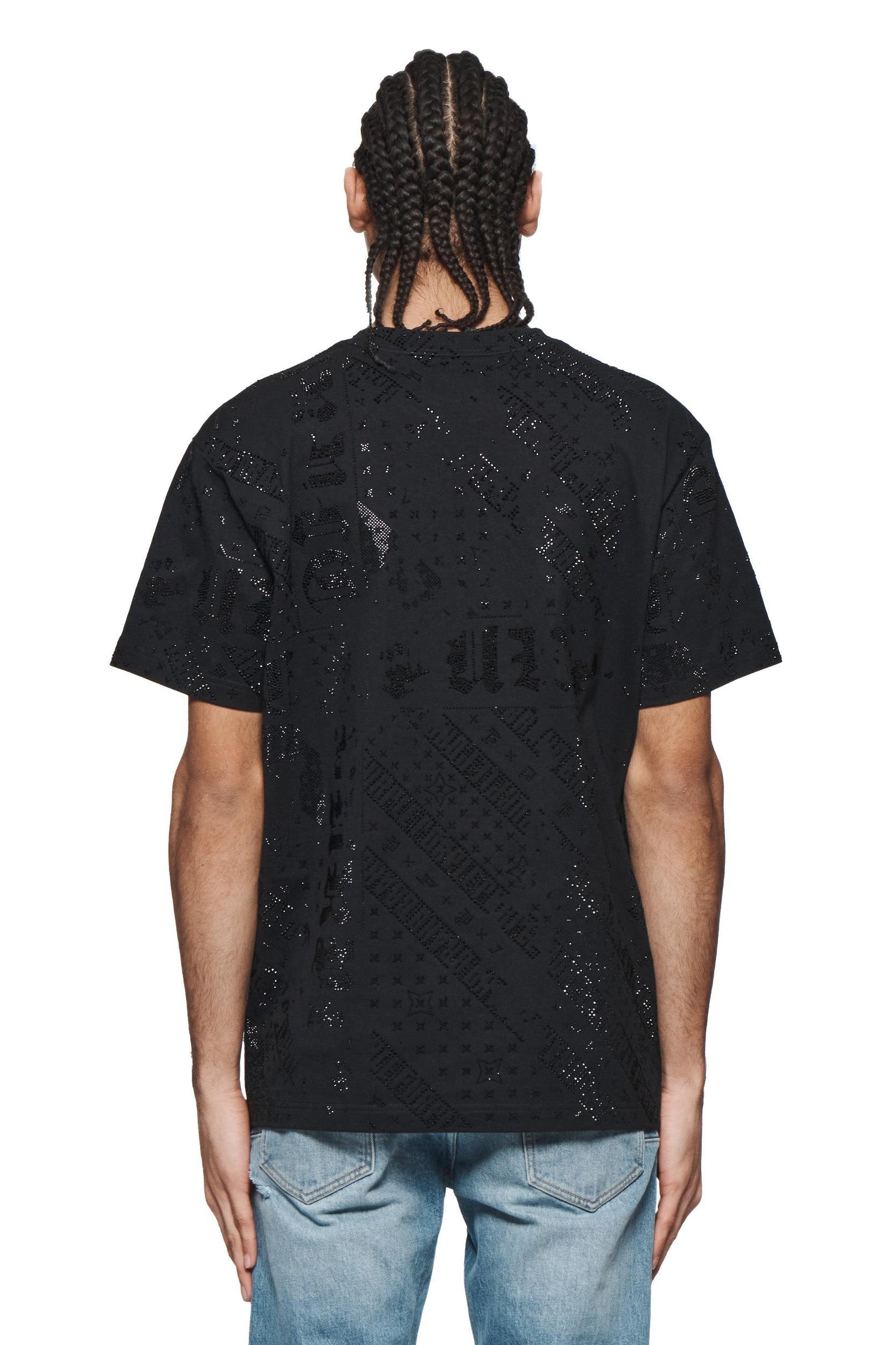 Crystal Flag Bandana Tee Male Product Image