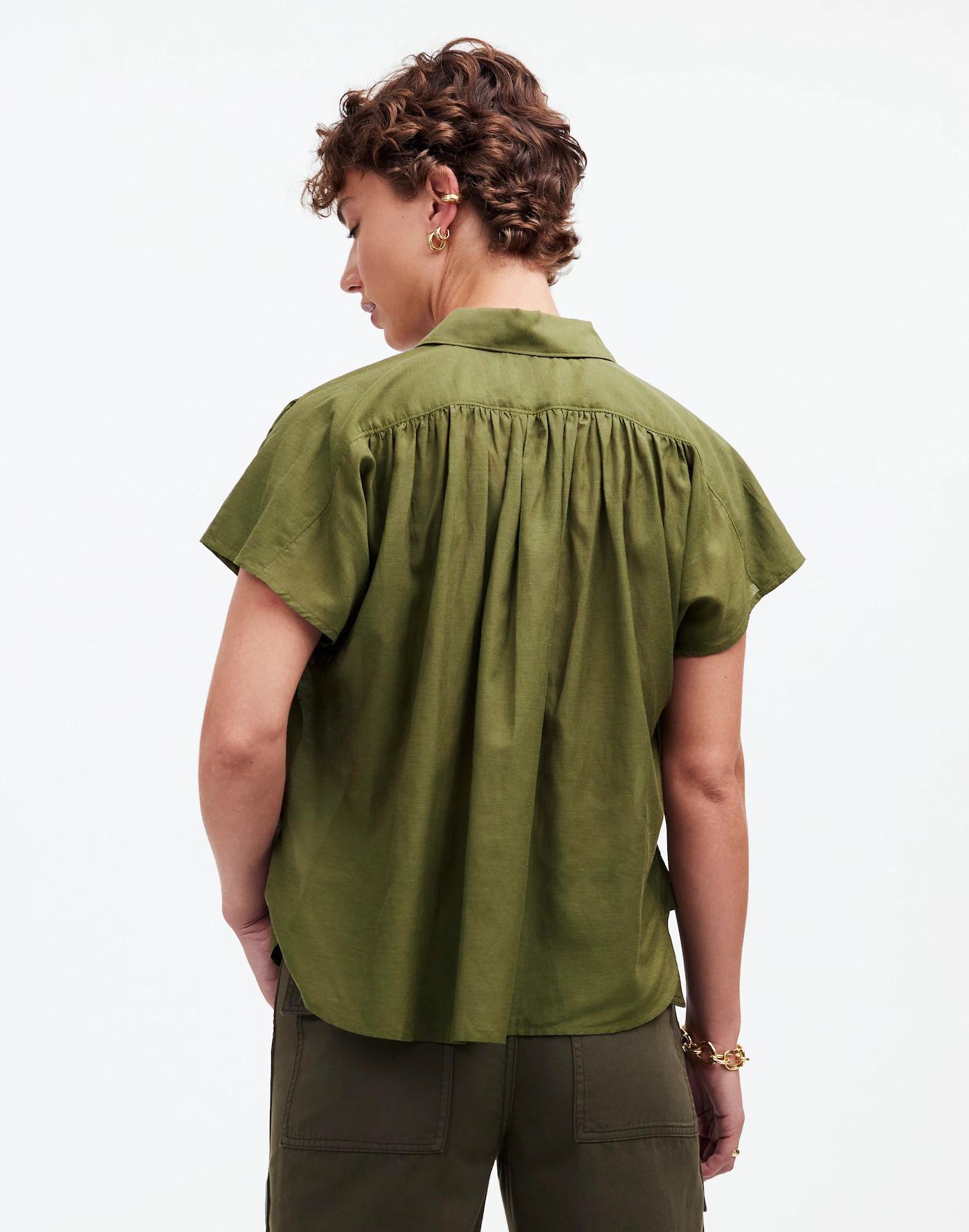 Cap-Sleeve A-Line Top Product Image