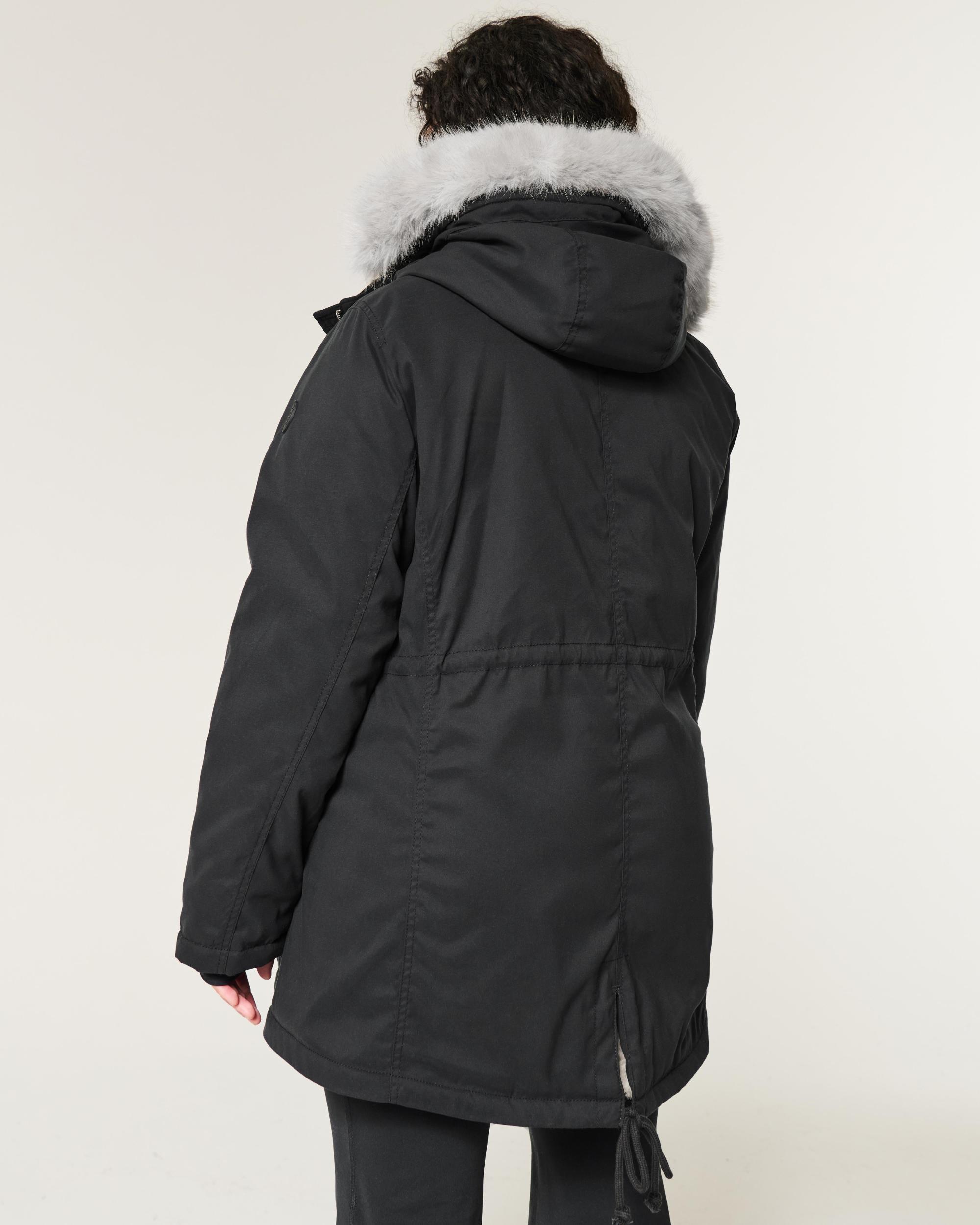 Faux Fur-Lined Parka Product Image