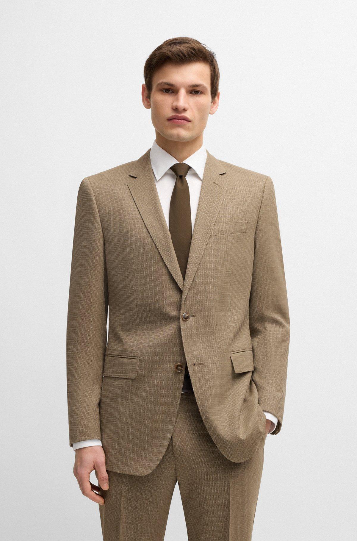 Slim-fit suit in stretch cloth Product Image
