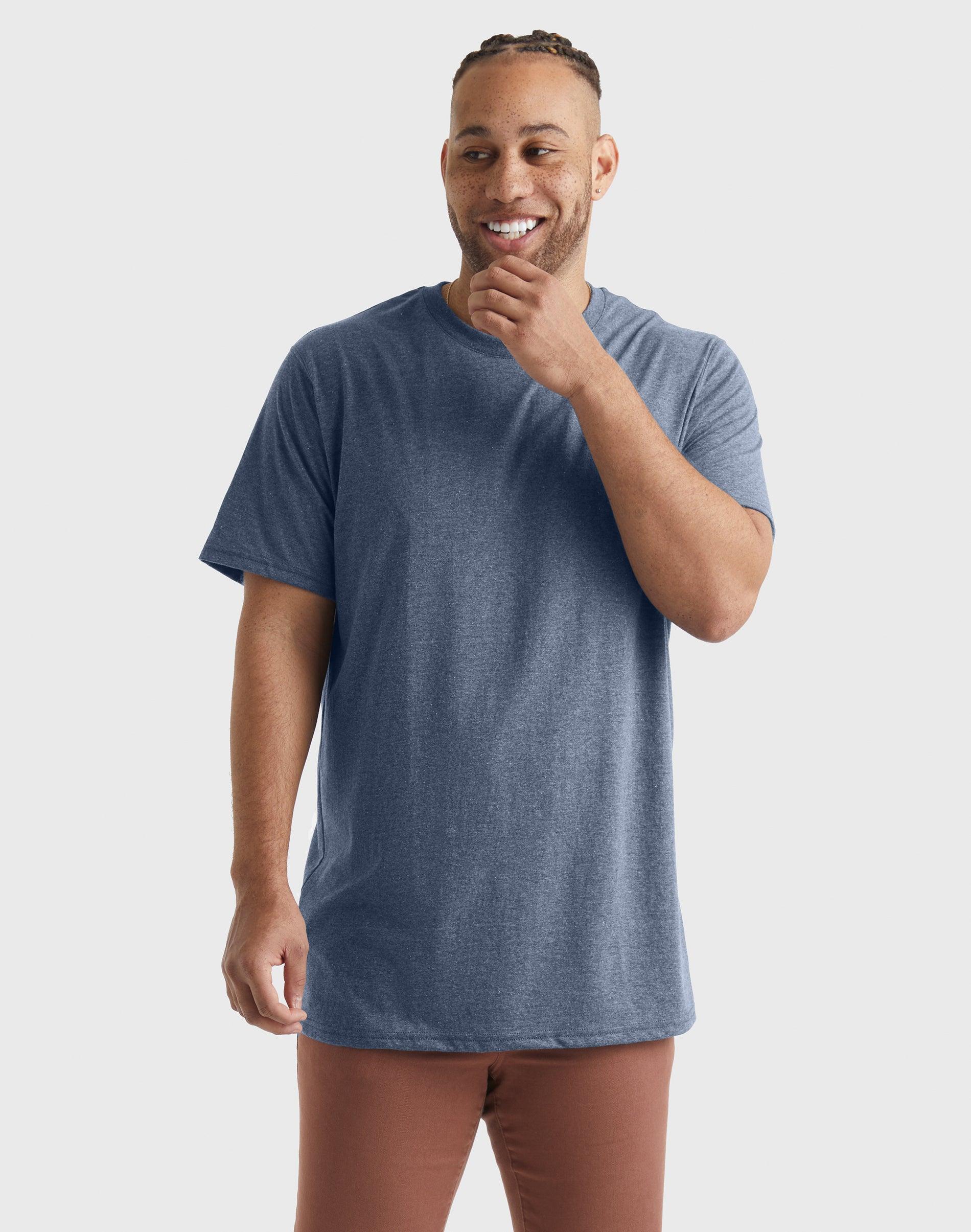 Men's Hanes Originals Tri-blend Tee, Size: XL, Eco White Product Image