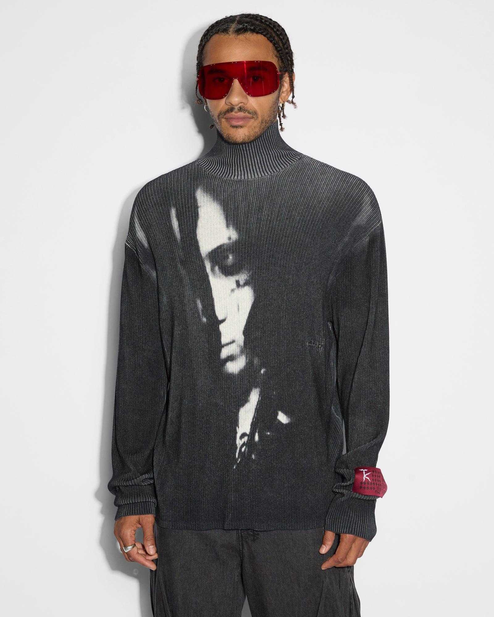 TRIPPIE KNIT BLACK Male Product Image