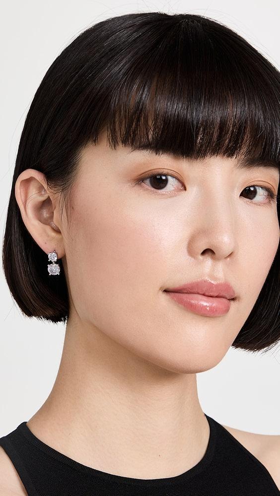 SHASHI Cz Drop Earrings | Shopbop Product Image