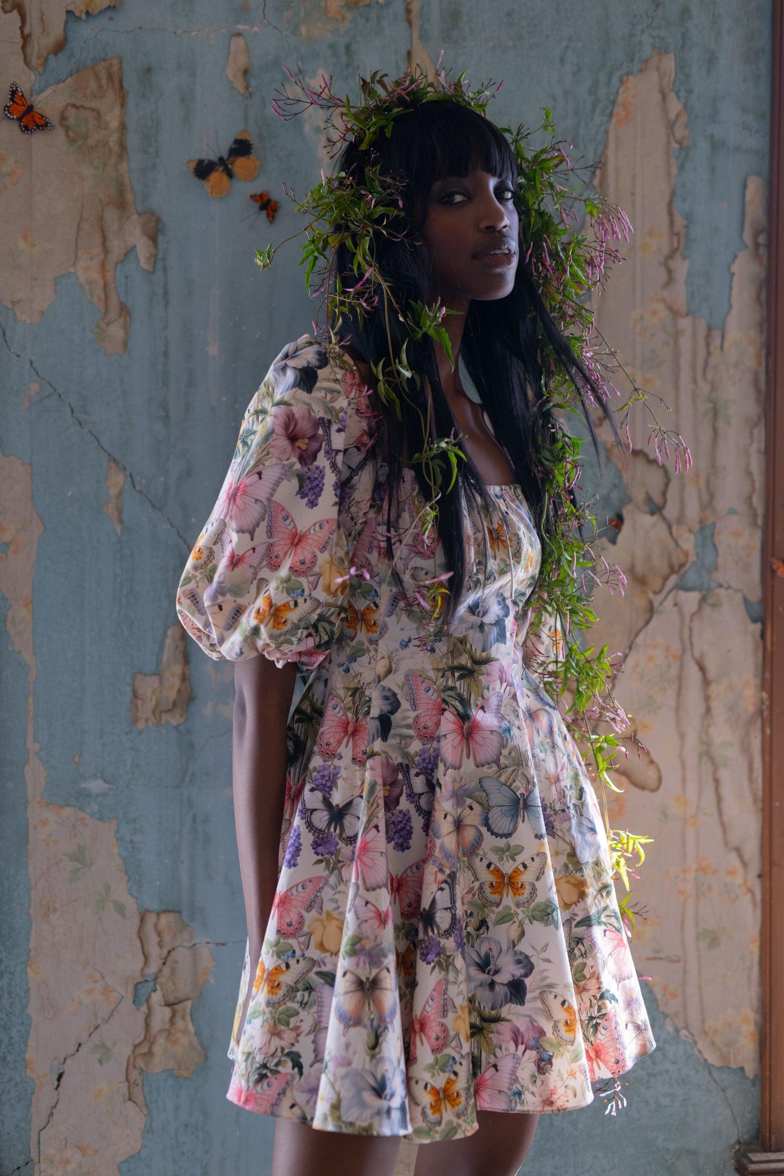 The Butterfly Botanics Mini Day Dress Product Image
