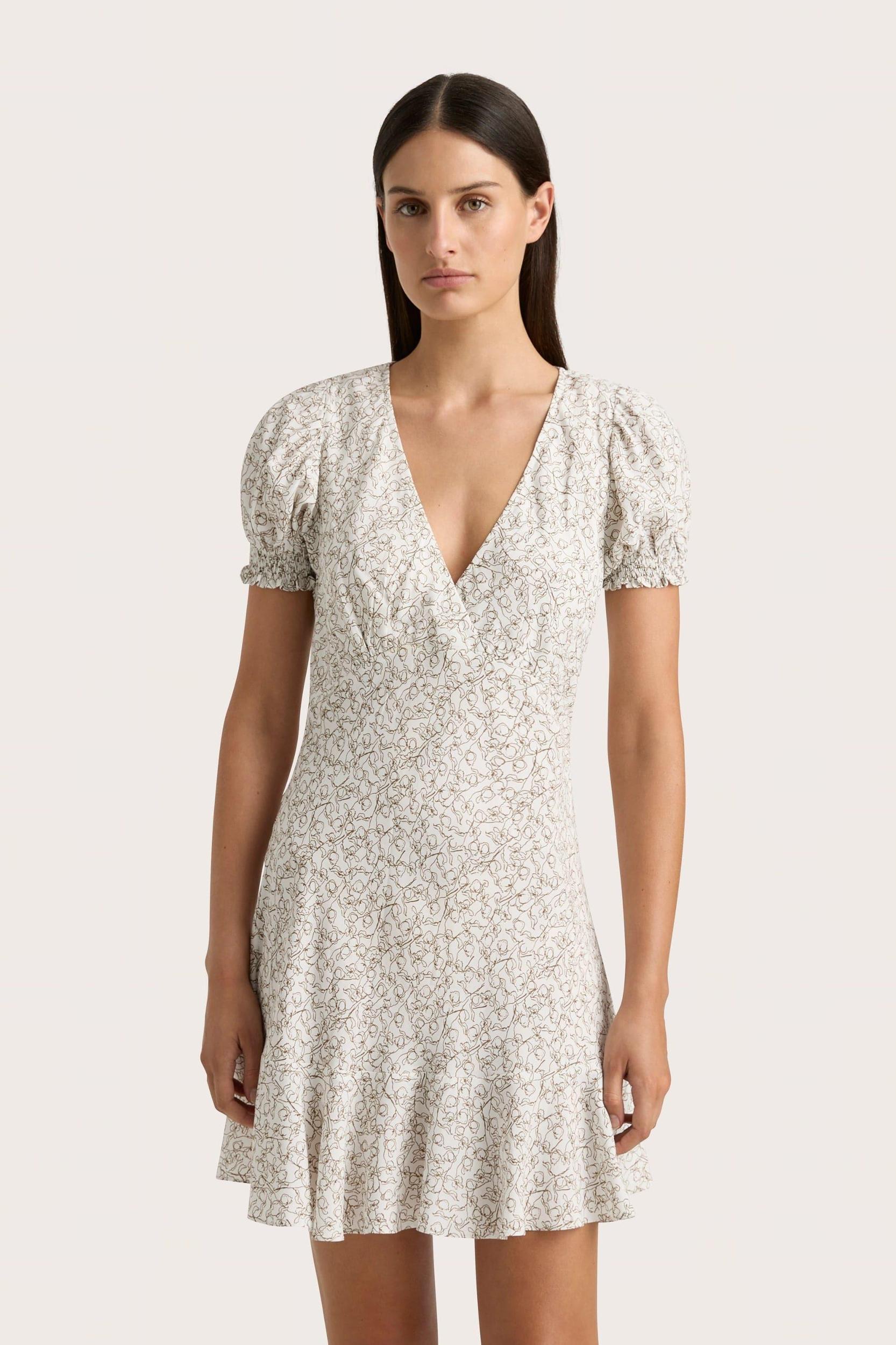 Aurelia Mini Dress Calla Umber - Final Sale Product Image