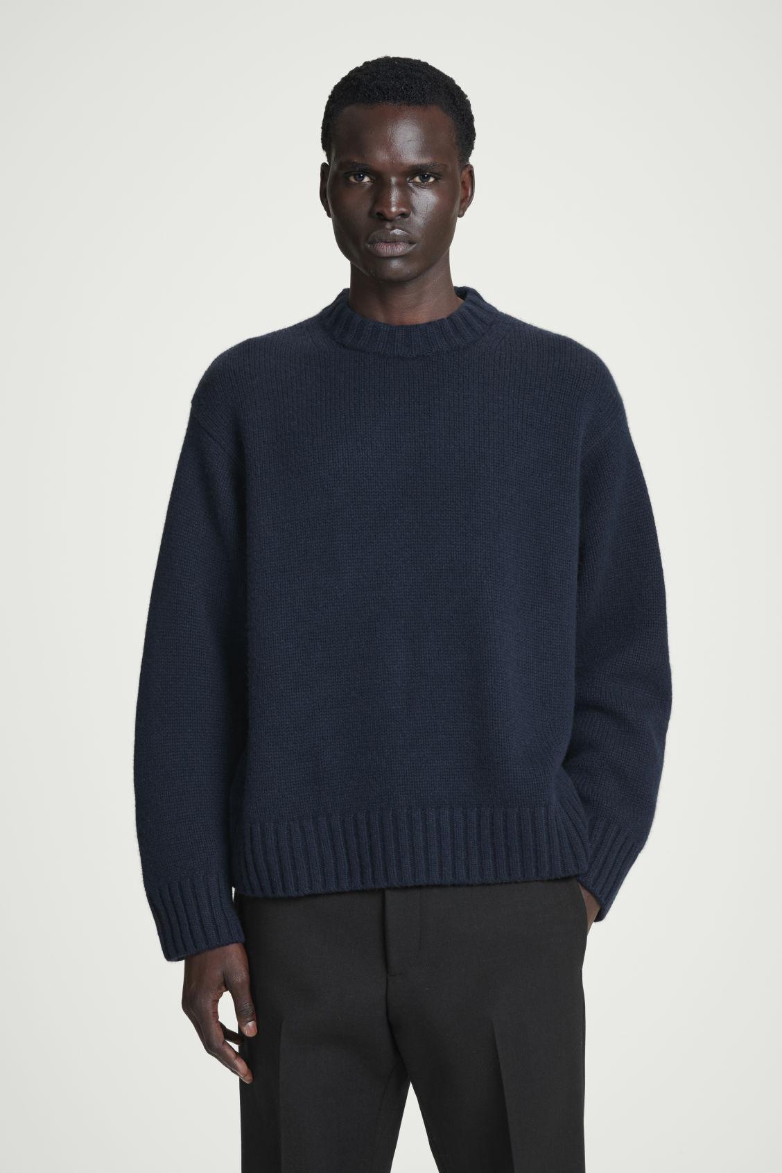 CHUNKY PURE CASHMERE SWEATER Product Image
