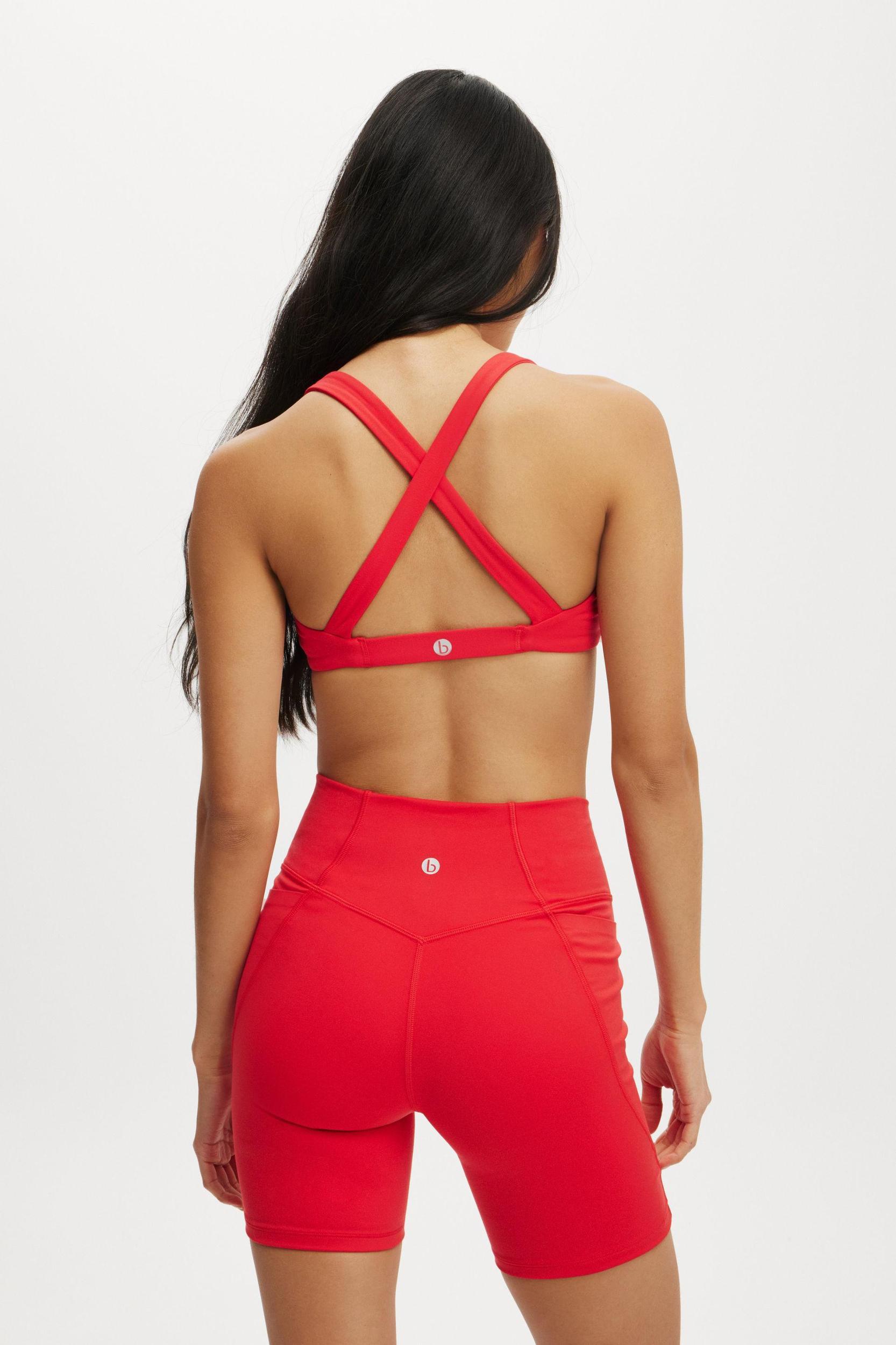 Ultra Soft Plunge Strappy Crop Product Image
