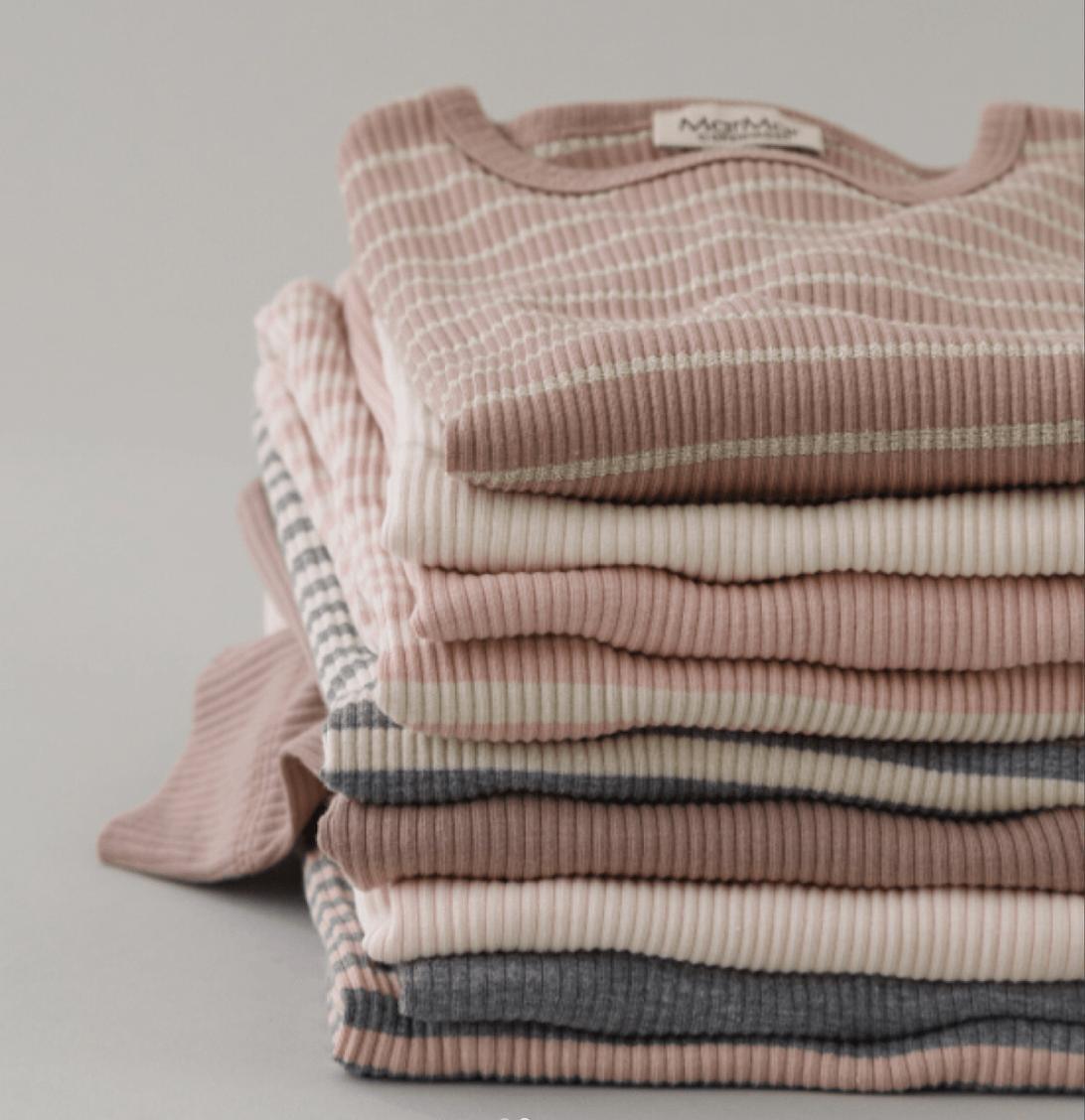 MarMar Striped Ribbed Long Sleeve Shirt Product Image