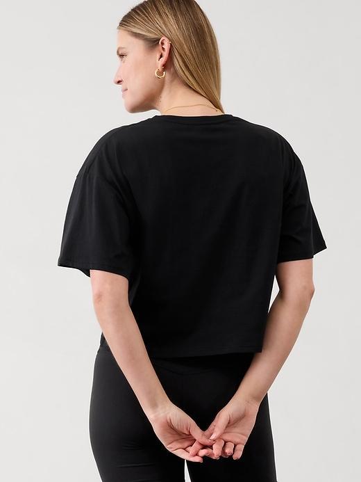 True Cotton Crop Tee Product Image