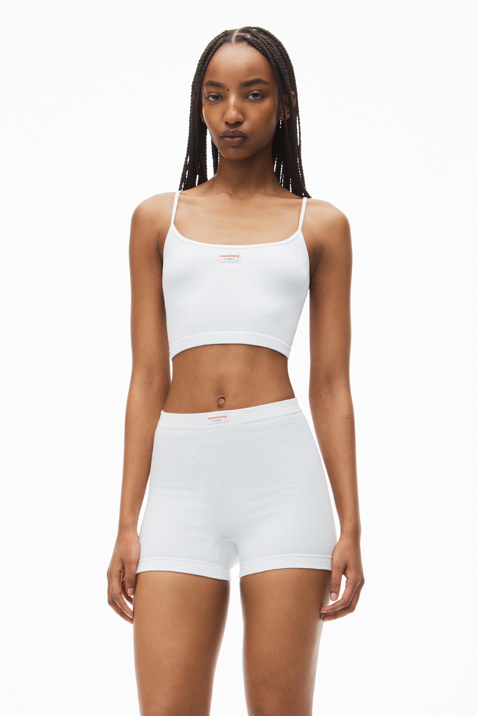 Crysal Hotfix Cami Dress In Waffle Knit Product Image