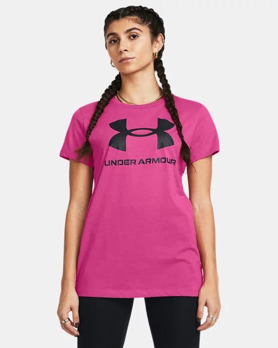 UA Rival Logo Womens Short Sleeve Product Image