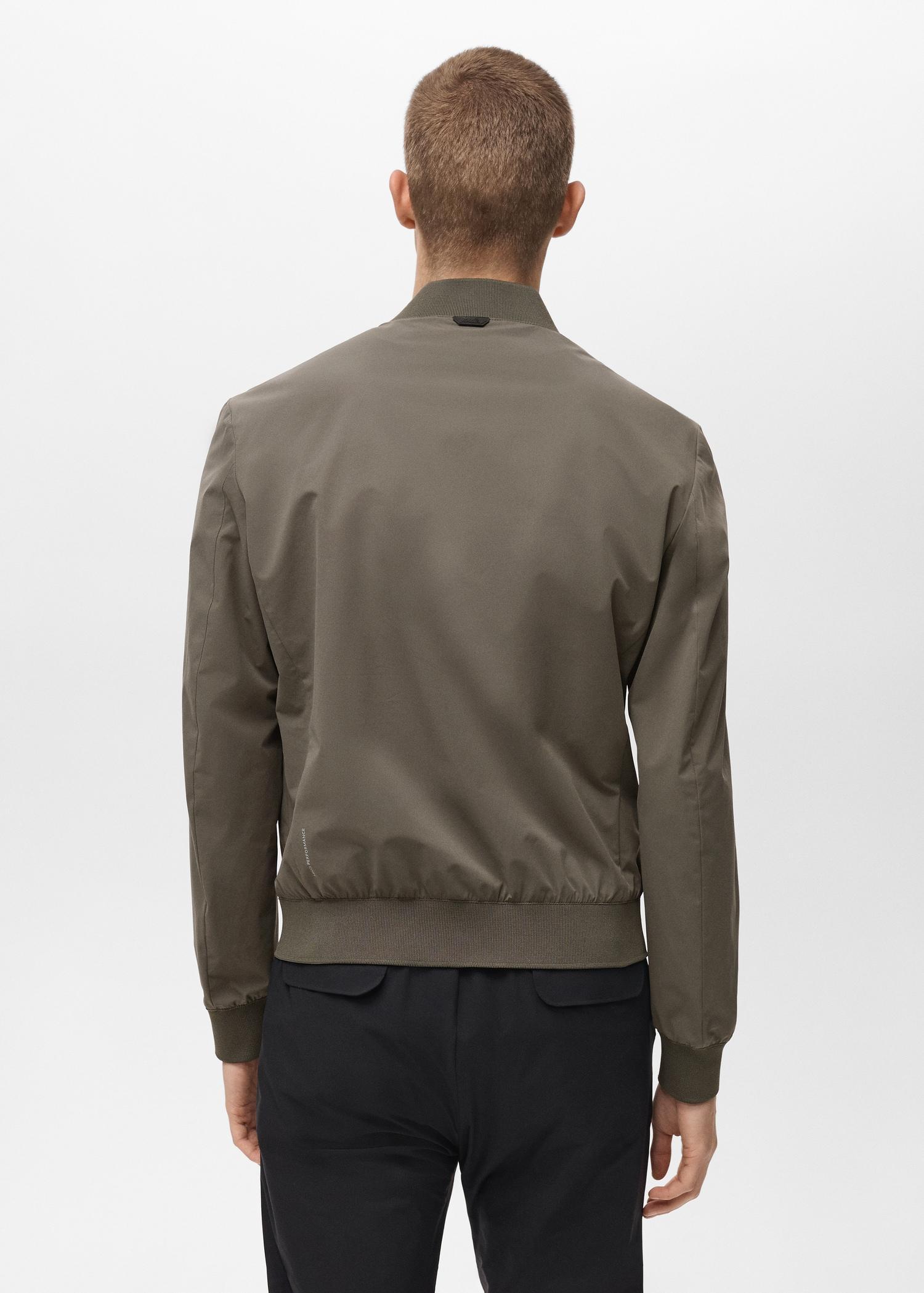 Waterproof bomber with COOLMAX® technology - Men | MANGO USA Product Image