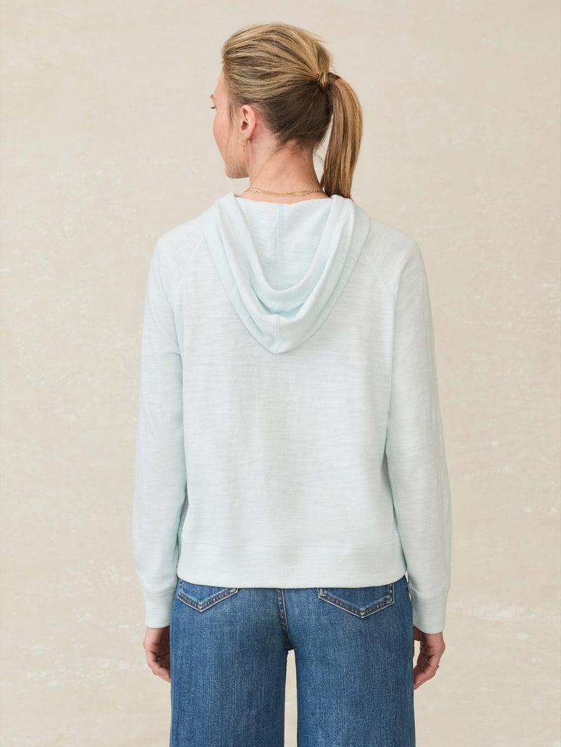 Sunwashed Slub Hoodie - Sky Product Image