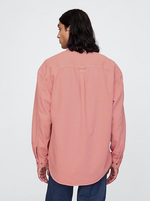 UltraSoft Denim Big Shirt Product Image