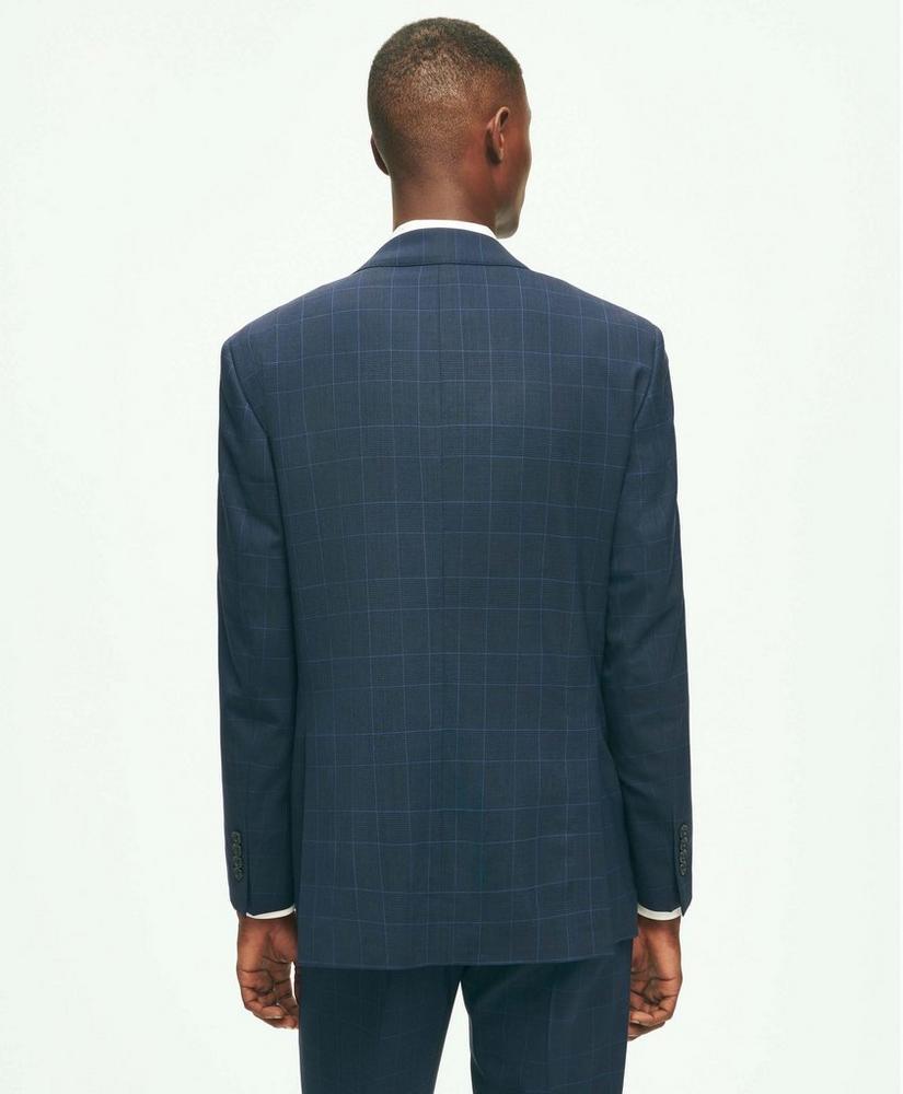 Brooks Brothers Explorer Collection Slim Fit Wool Checked Suit Jacket Product Image