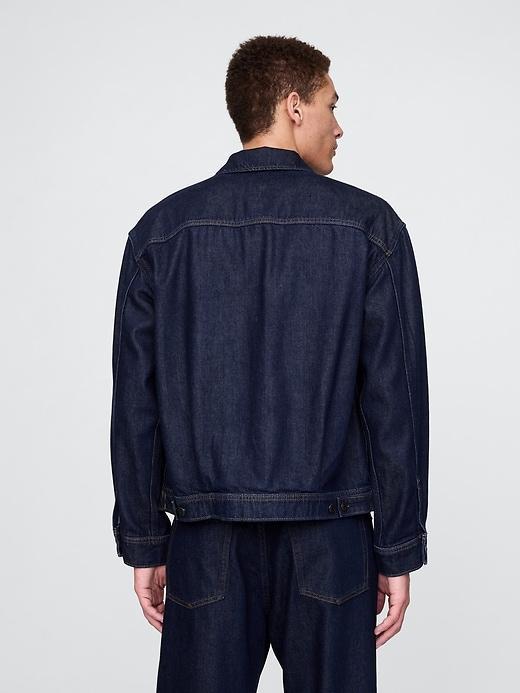 UltraSoft Boxy Icon Denim Jacket Product Image