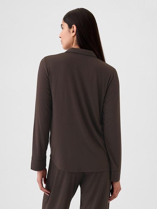 Modal Pajama Shirt Product Image