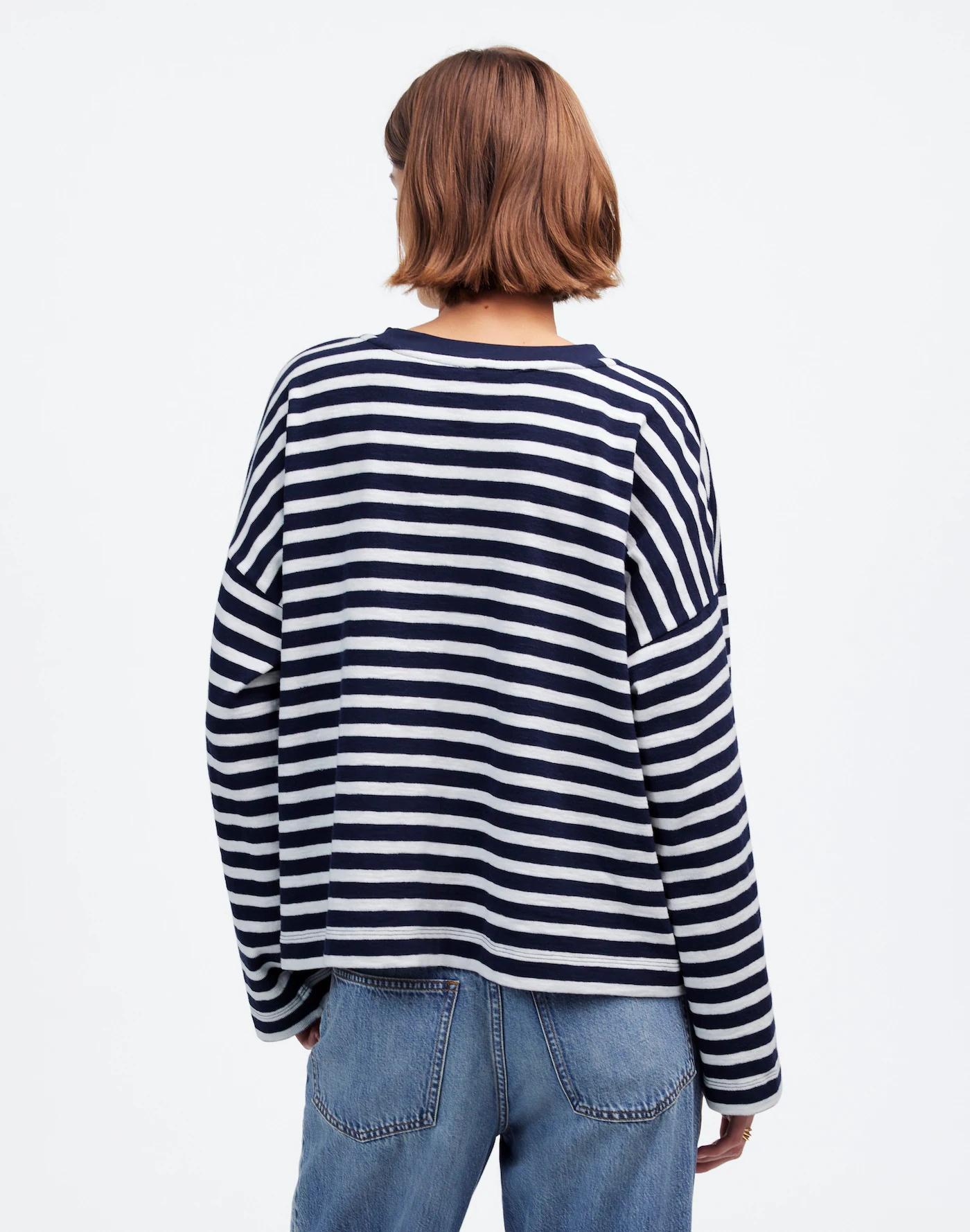 Easy Crewneck Long-Sleeve Tee Product Image