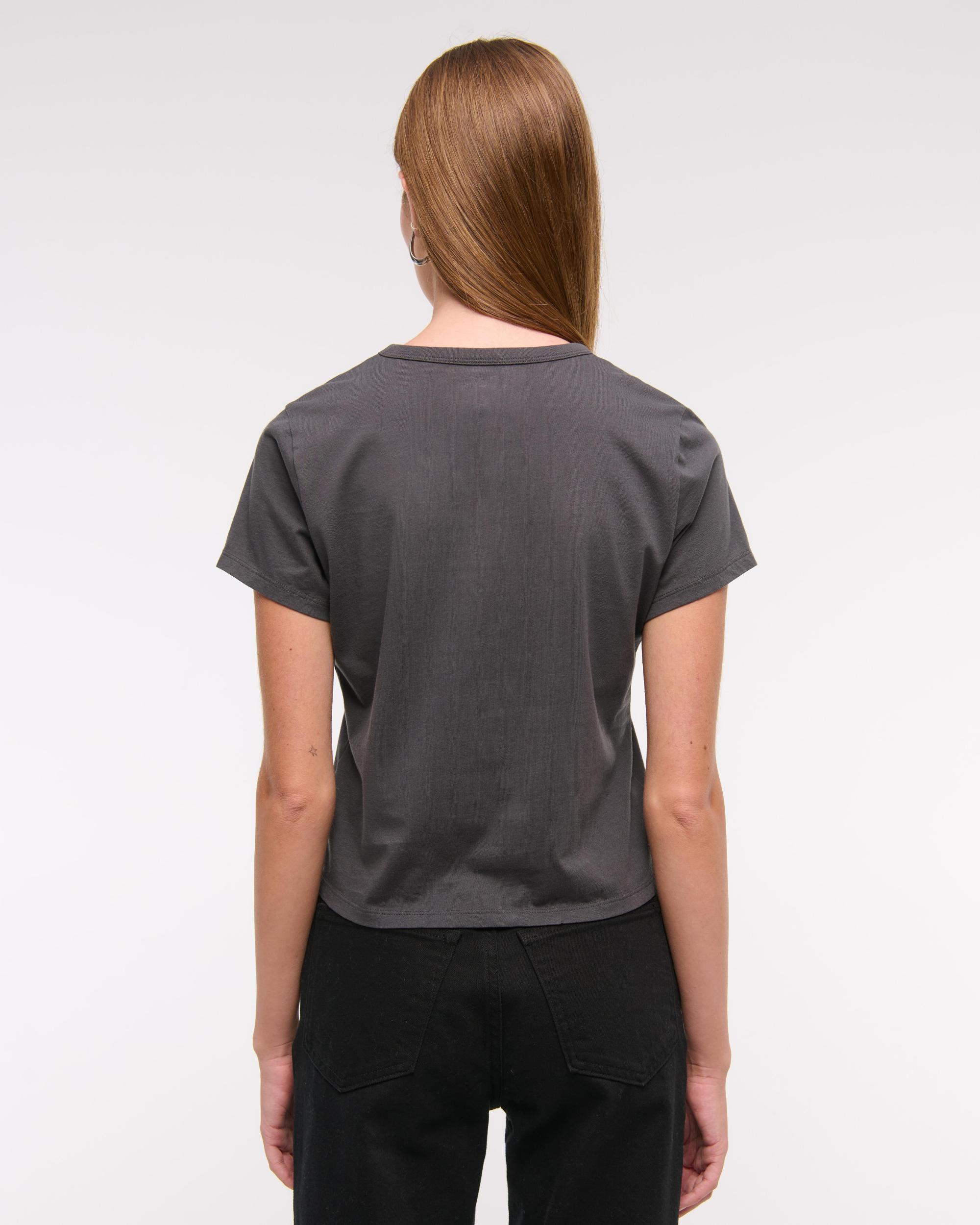 Short-Sleeve Britney Spears Graphic Skimming Tee Product Image
