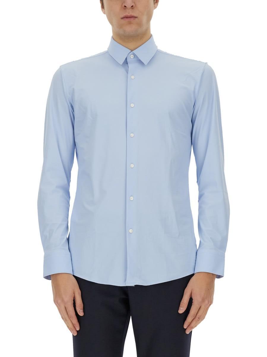 HUGO BOSS Regular Fit Shirt In Azure Product Image