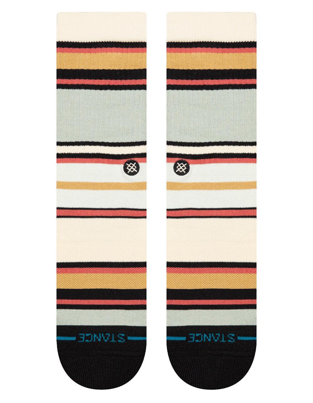 STANCE Mike B Mens Crew Socks - BROWN COMBO Product Image