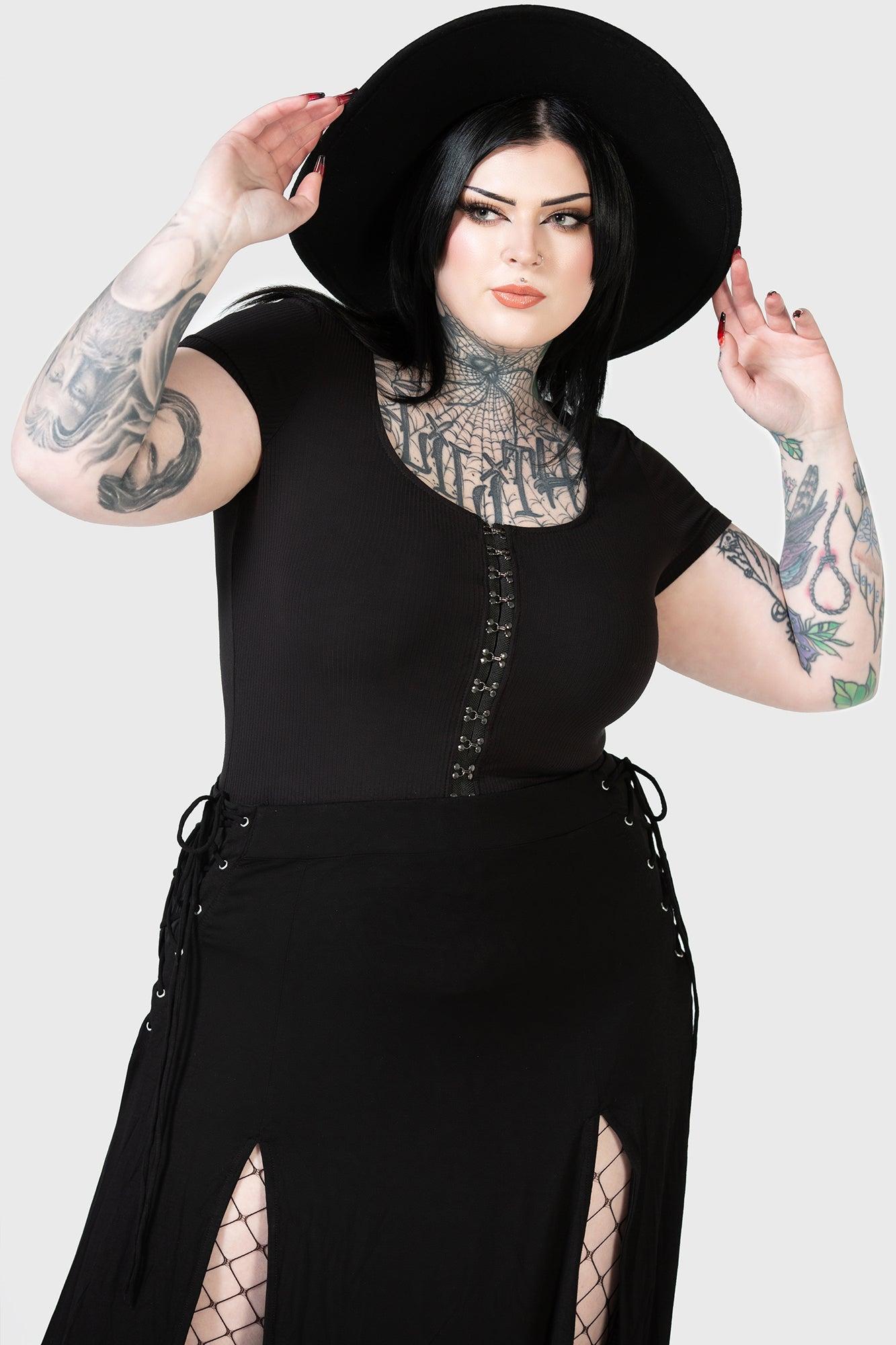 Eye C U Cap-Sleeve Top Female Product Image
