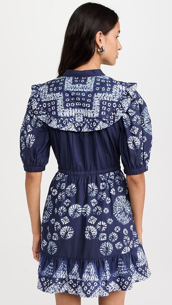 Sea Yana Tie Dye Puff Sleeve Dress | Shopbop Product Image