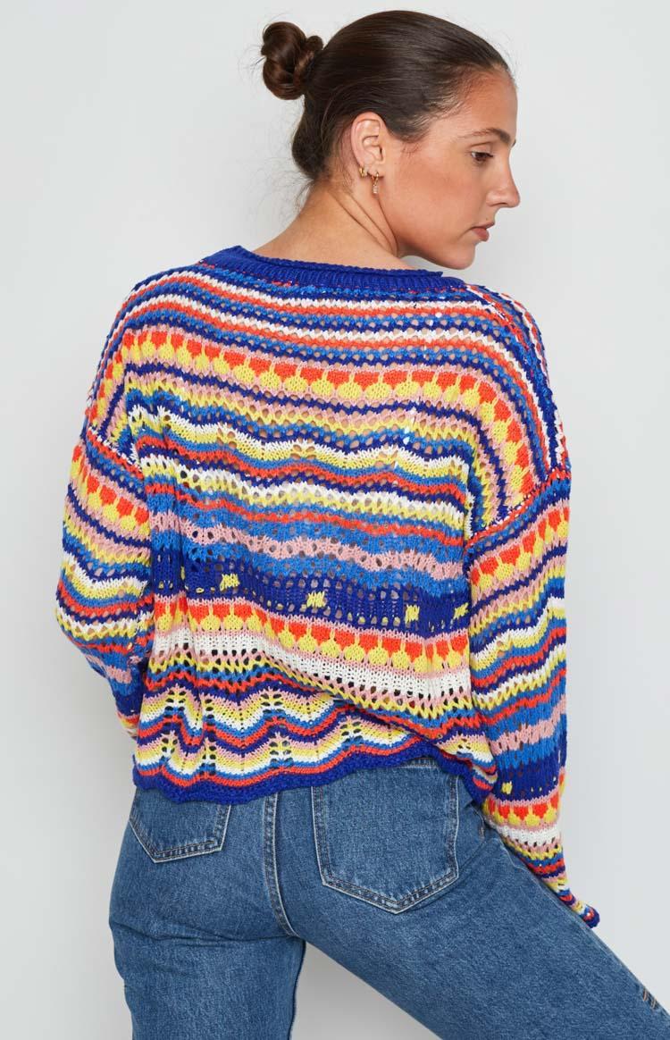 Long Weekend Sweater Blue Product Image