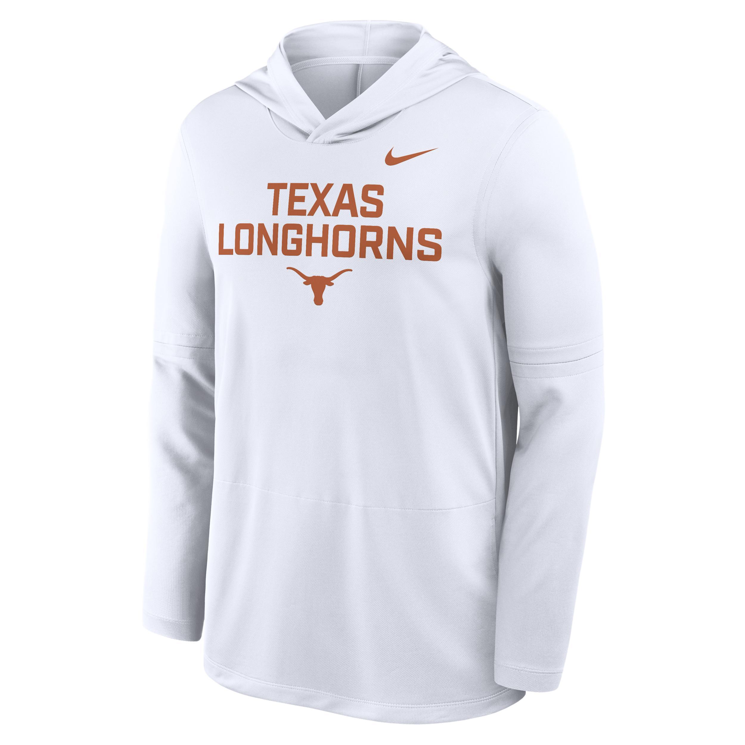 Texas Sideline Nike Men's Dri-FIT College Long-Sleeve Hooded Top Product Image