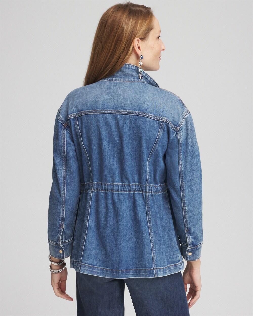 Denim Utility Jacket Product Image