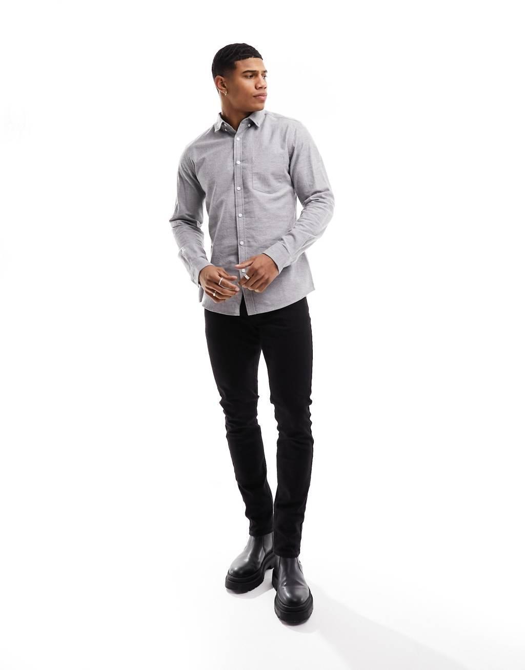 ASOS DESIGN slim oxford shirt Product Image