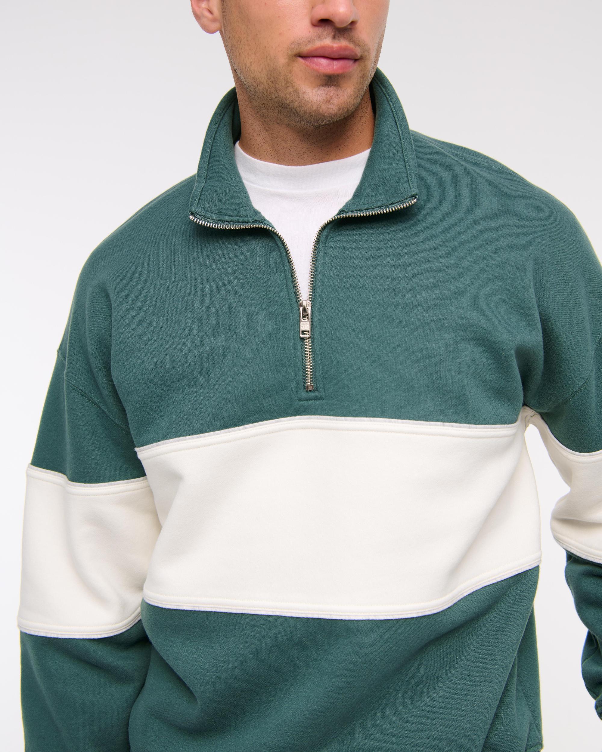Essential Half-Zip Sweatshirt Product Image