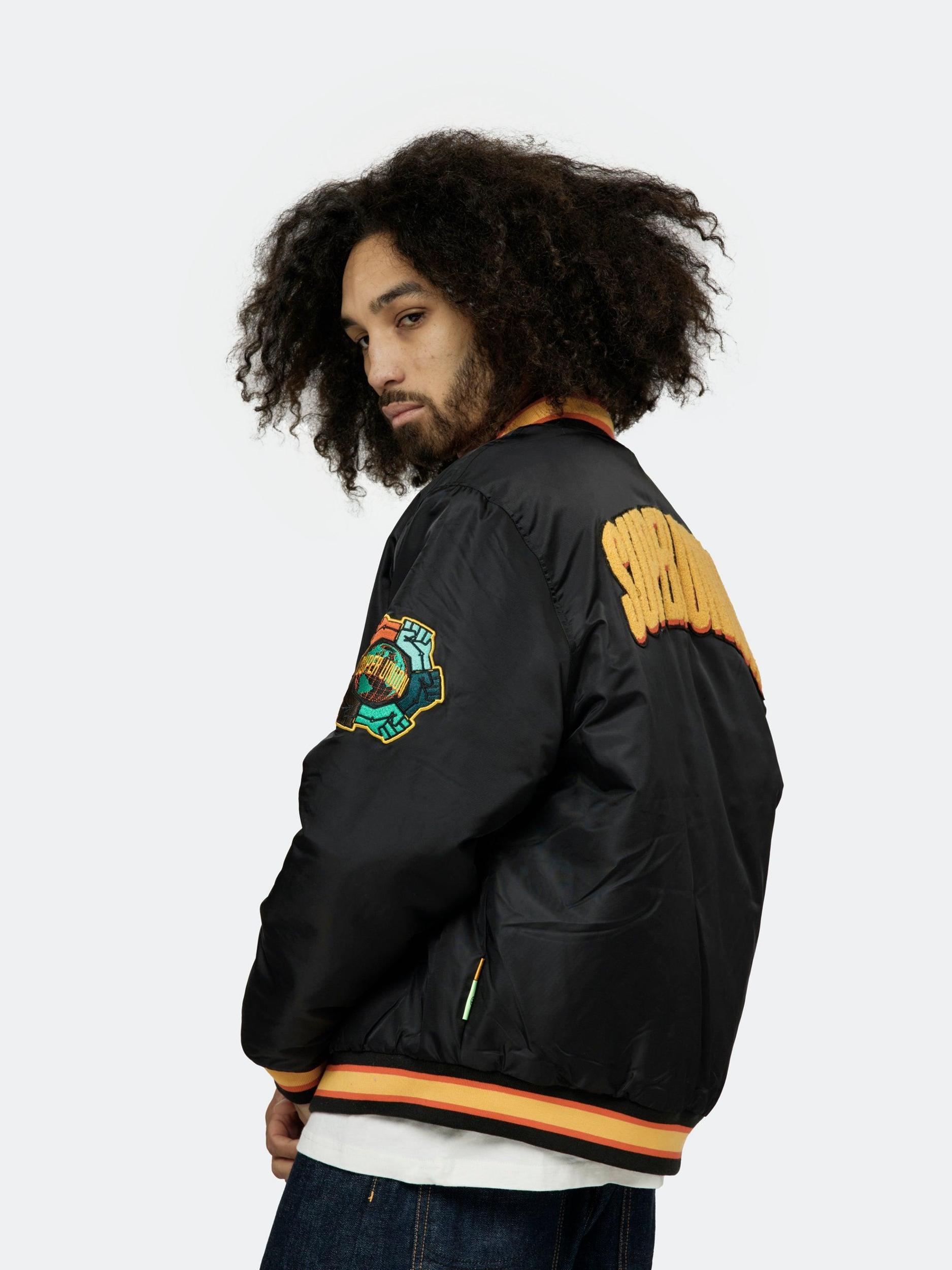 SuperUnion Bomber Jacket (Black) Product Image