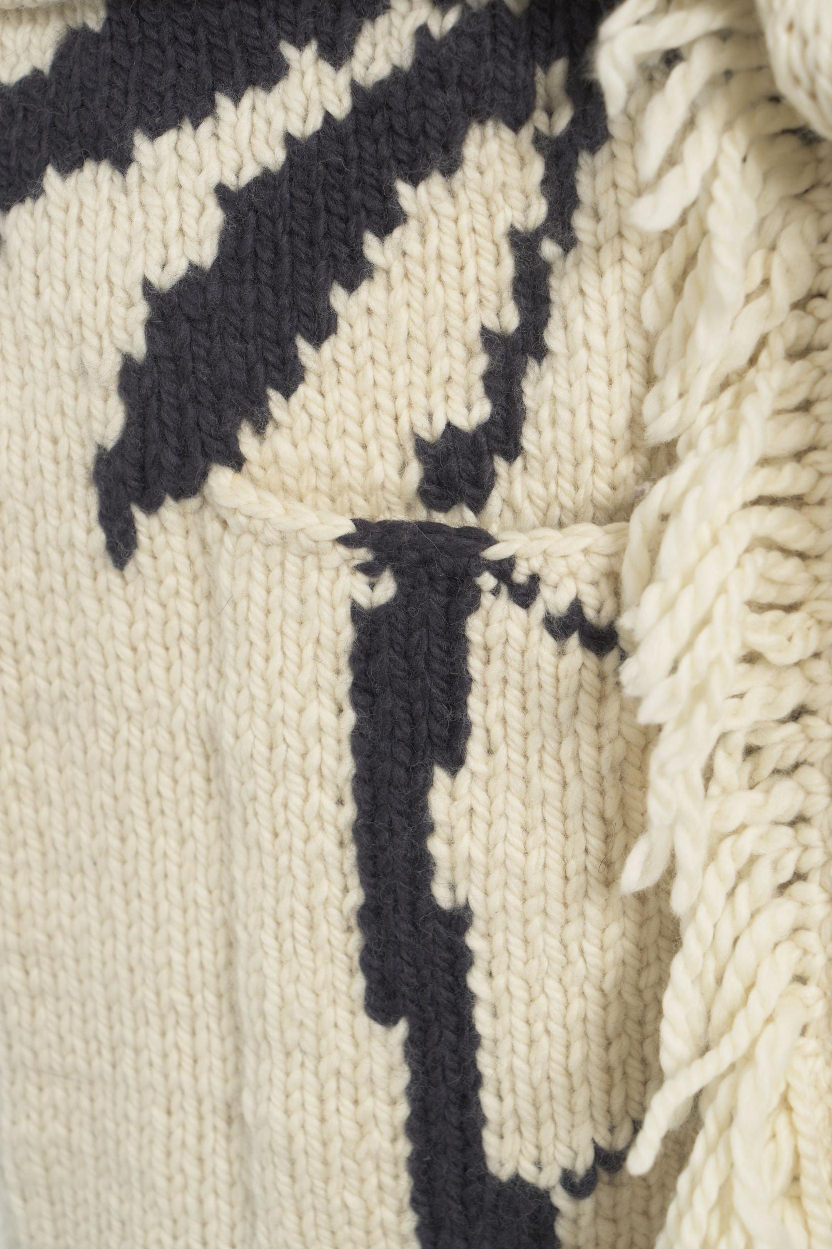 Knit Jacket with Fringe Details 'Las Palmas' Product Image