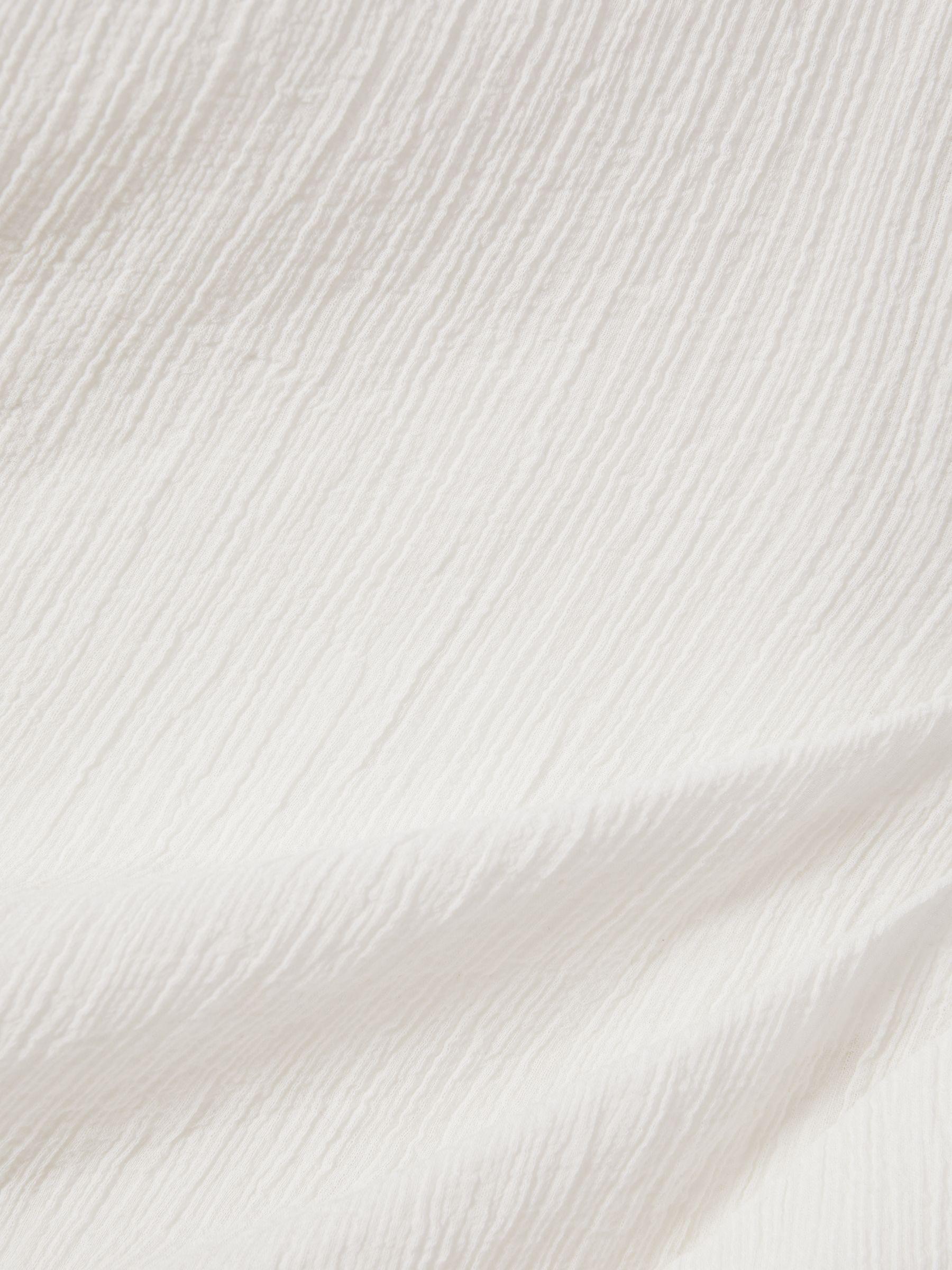 Anna Quan Textured Off-The-Shoulder Maxi Dress in White Product Image